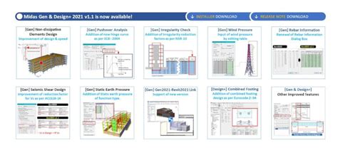 midas gen installer|Midas Gen & Design+ 2021 v1.1 is now available! RELEASE .